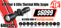 ATN Thor 6 Elite Thermal Rifle Scope